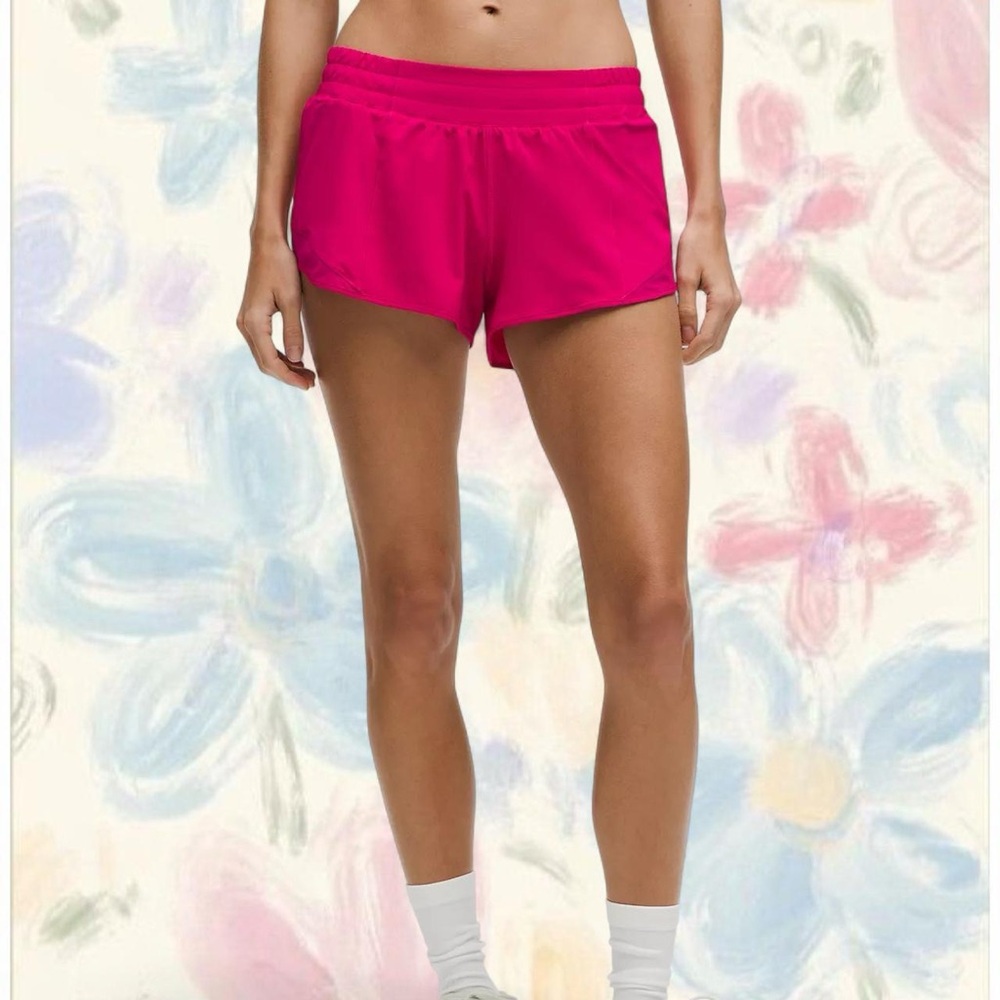 4” hotty hot lululemon athletica Hot Pink Athletic Shorts